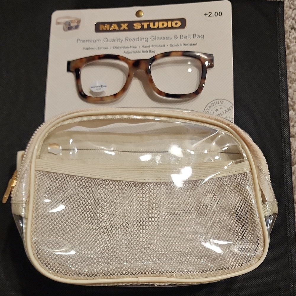 Max Studio Tortoiseshell Reading Glasses With Cre… - image 1